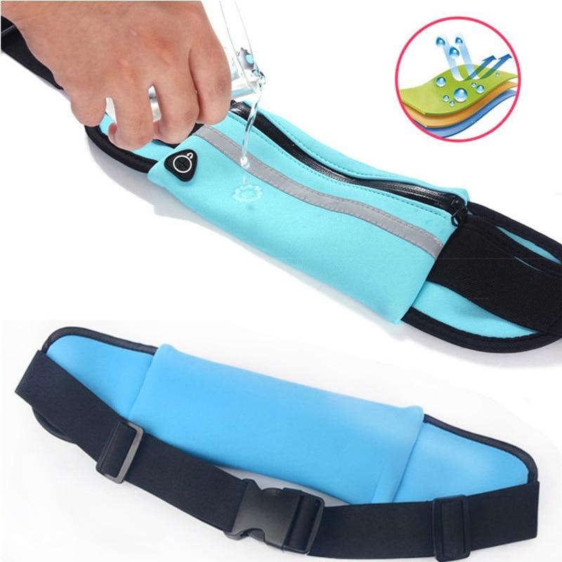 Lightweight Waterproof Fitness Waist Belt – 2 for 1 Adjustable Sports Belt