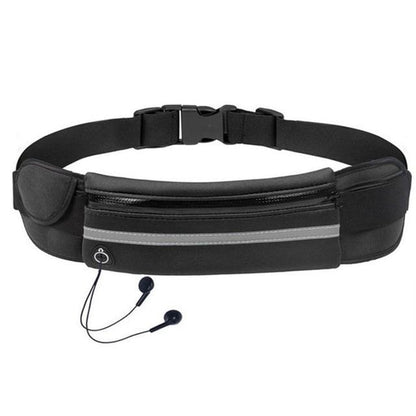 Lightweight Waterproof Fitness Waist Belt – 2 for 1 Adjustable Sports Belt
