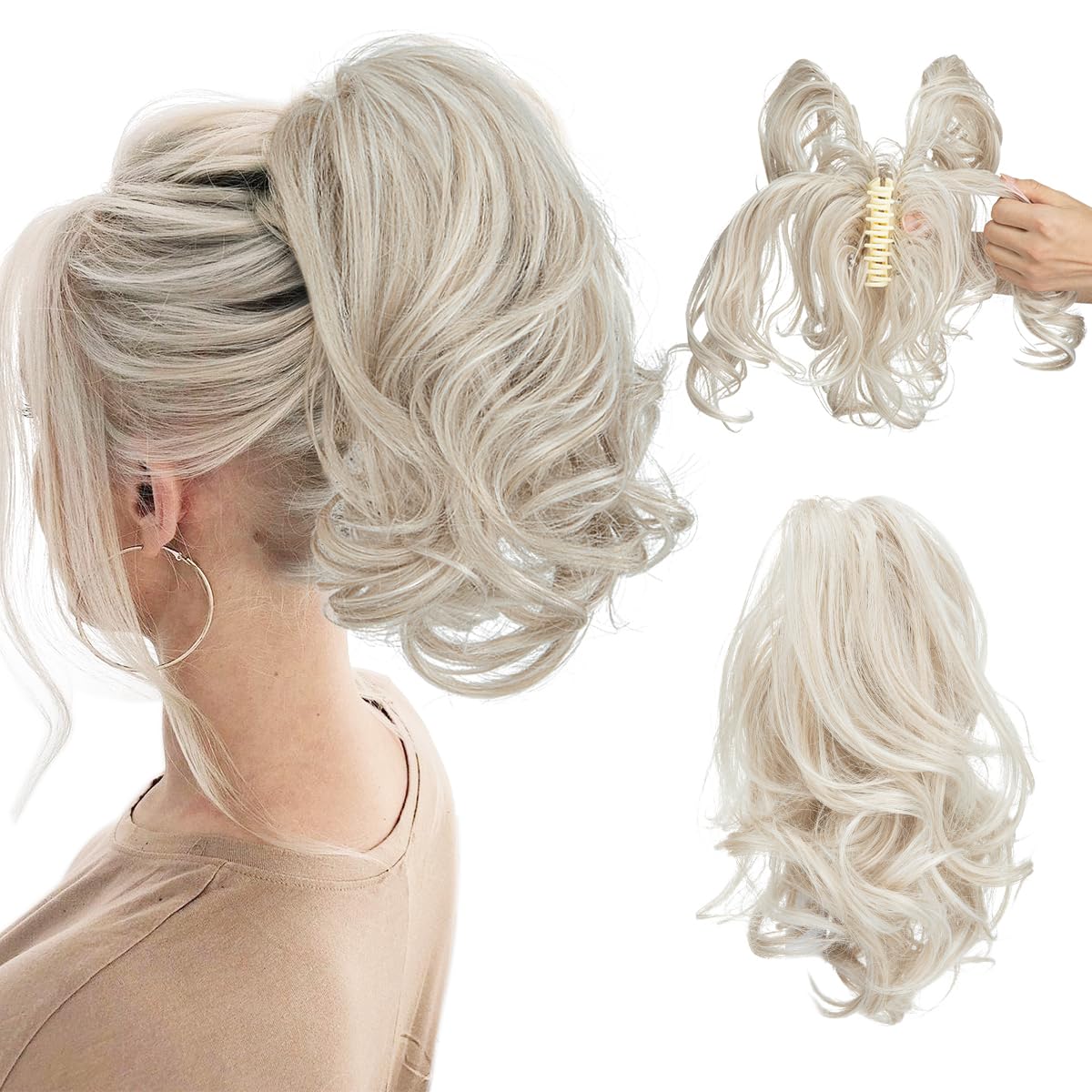 Curly Ponytail Hair Extension – Mira