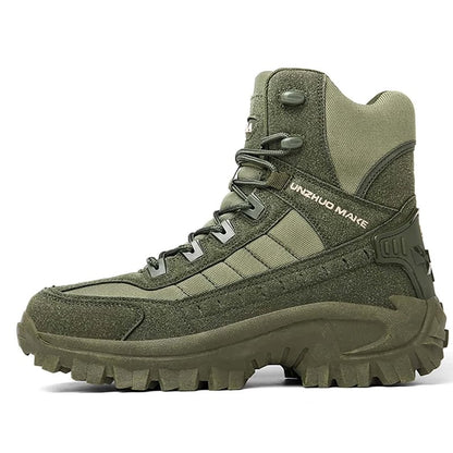 Waterproof Tactical Work Boots with Anti-Puncture – TrailForce Tactical