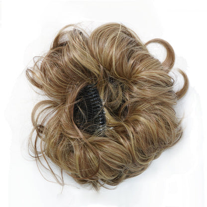 Messy Clip-in Bun with Side Clip – Elina