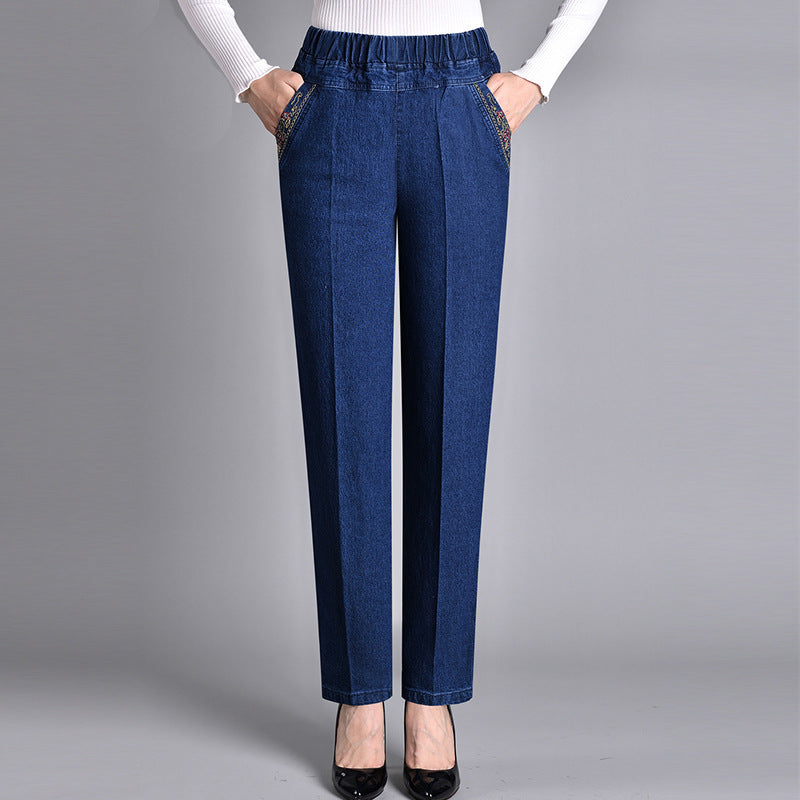 Push-up Jeans - Ella with warm inner lining and perfect fit!