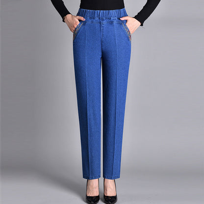 Push-up Jeans - Ella with warm inner lining and perfect fit!