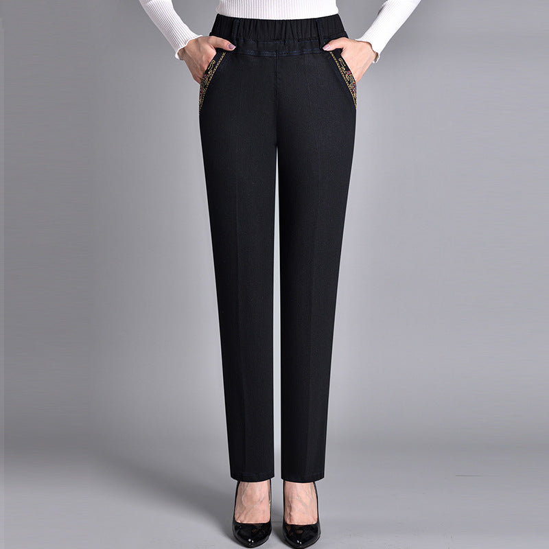 Push-up Jeans - Ella with warm inner lining and perfect fit!
