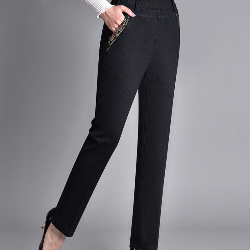 Push-up Jeans - Ella with warm inner lining and perfect fit!