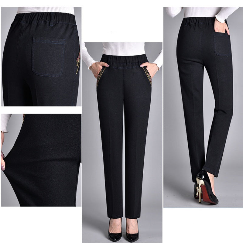 Push-up Jeans - Ella with warm inner lining and perfect fit!