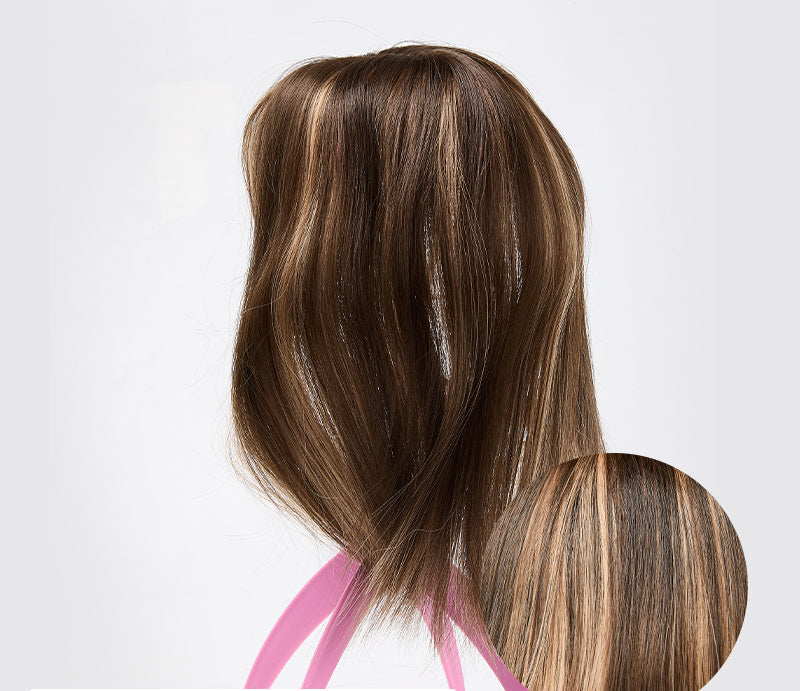 Clip-in Hair Piece with Bangs – Livia