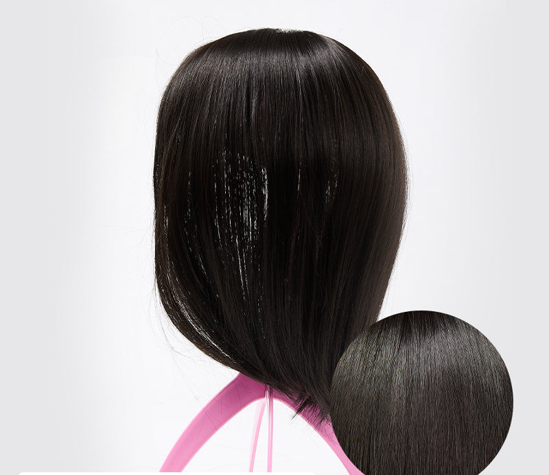 Clip-in Hair Piece with Bangs – Livia