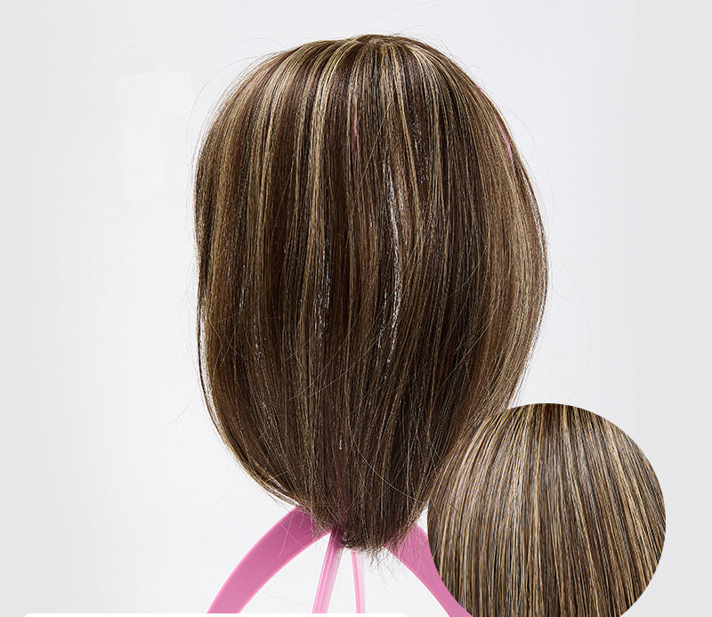 Clip-in Hair Piece with Bangs – Livia