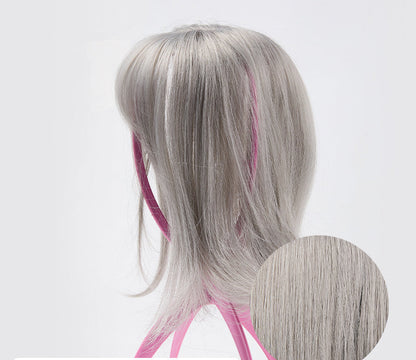 Clip-in Hair Piece with Bangs – Livia