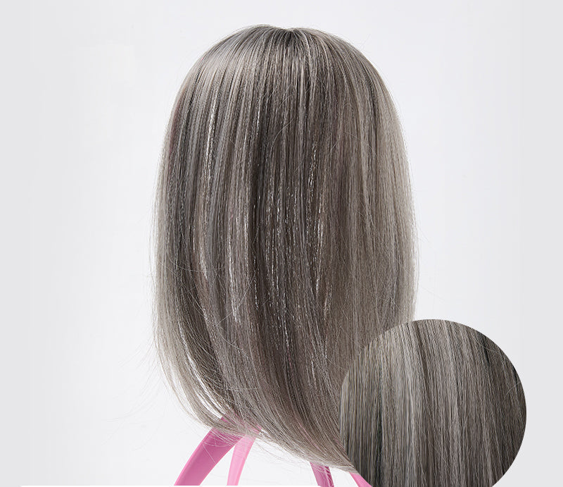 Clip-in Hair Piece with Bangs – Livia