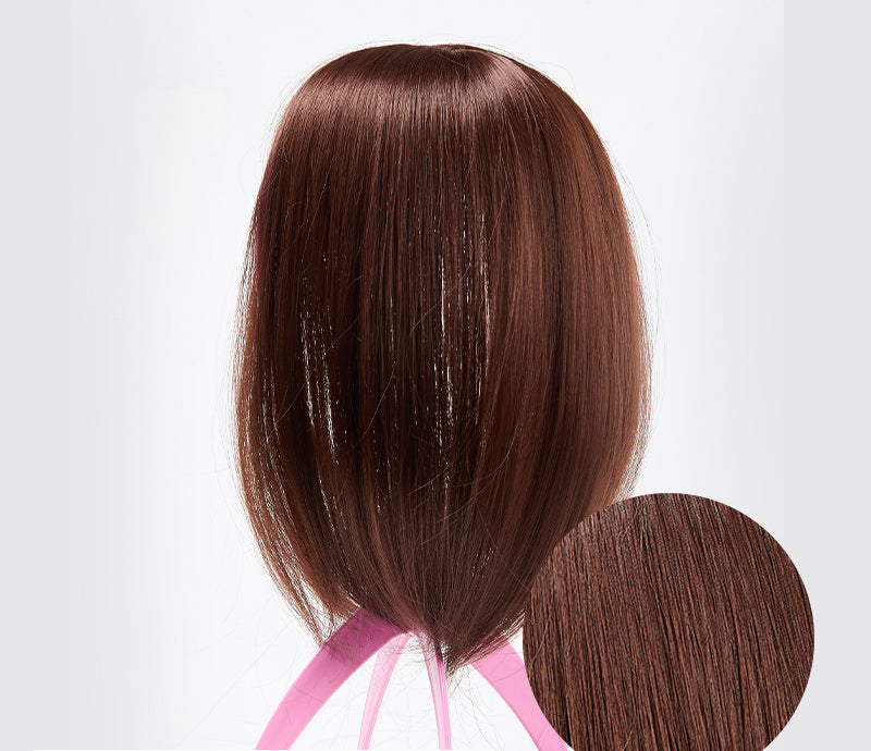 Clip-in Hair Piece with Bangs – Livia