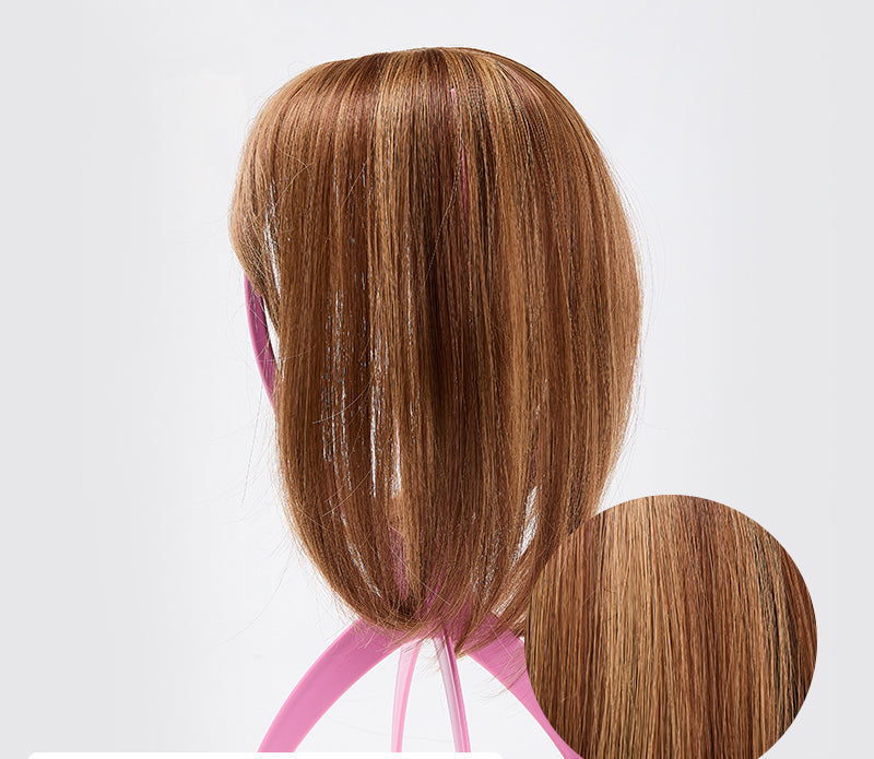 Clip-in Hair Piece with Bangs – Livia
