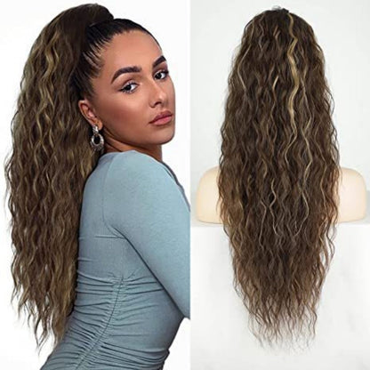 Curly Clip-in Ponytail – Nayla