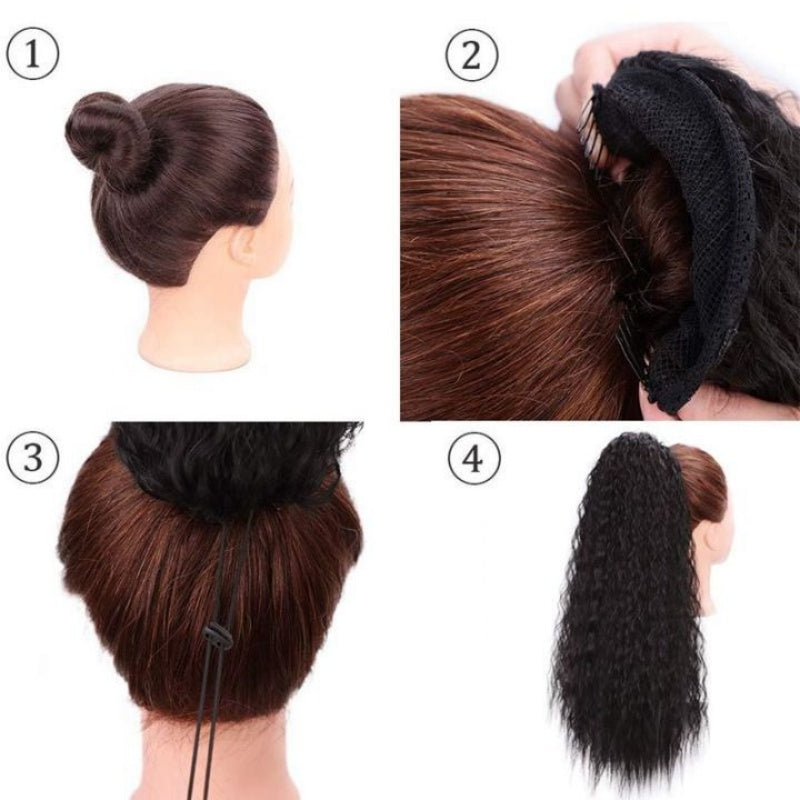Curly Clip-in Ponytail – Nayla