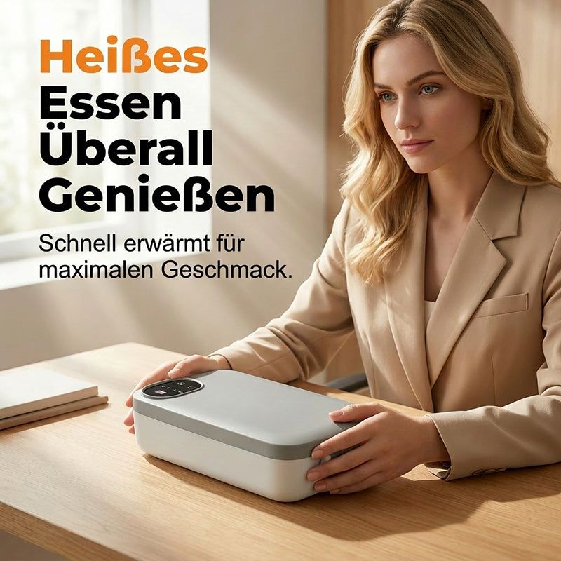 Cordless Self-Heating Electric Lunch Box with Stainless Steel Insert 8