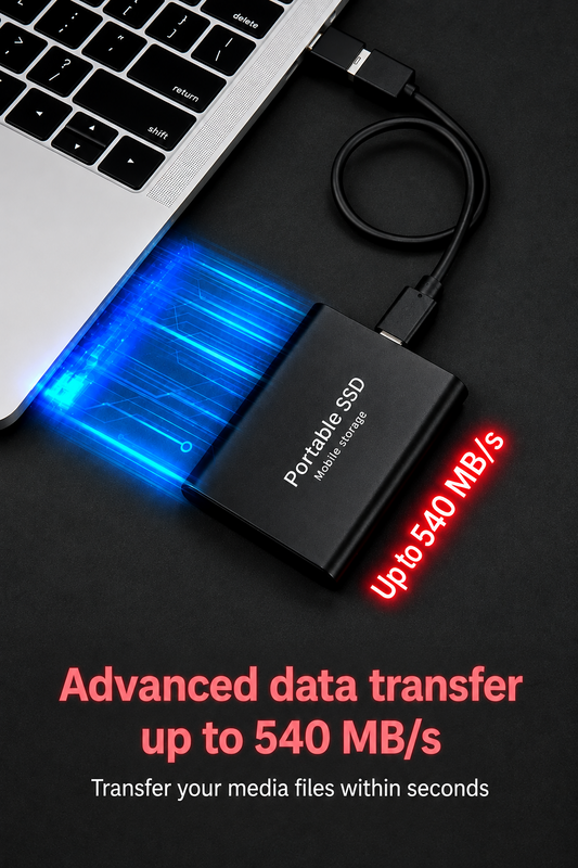 External SSD 128 TB Compact and Fast Portable Drive 2