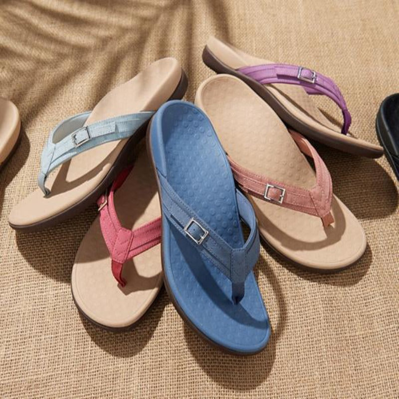 Women's orthopaedic toe-post sandals – Mira