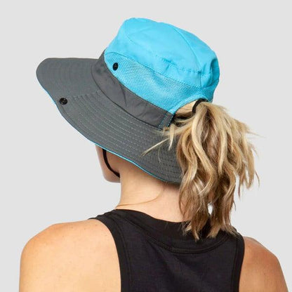 UV summer hat with visor – foldable bucket hat