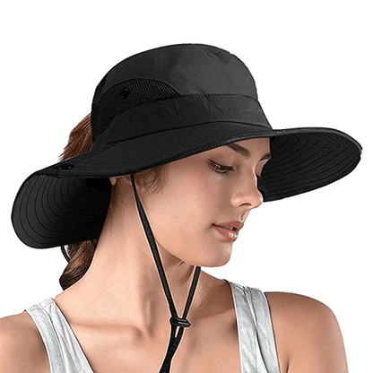UV summer hat with visor – foldable bucket hat