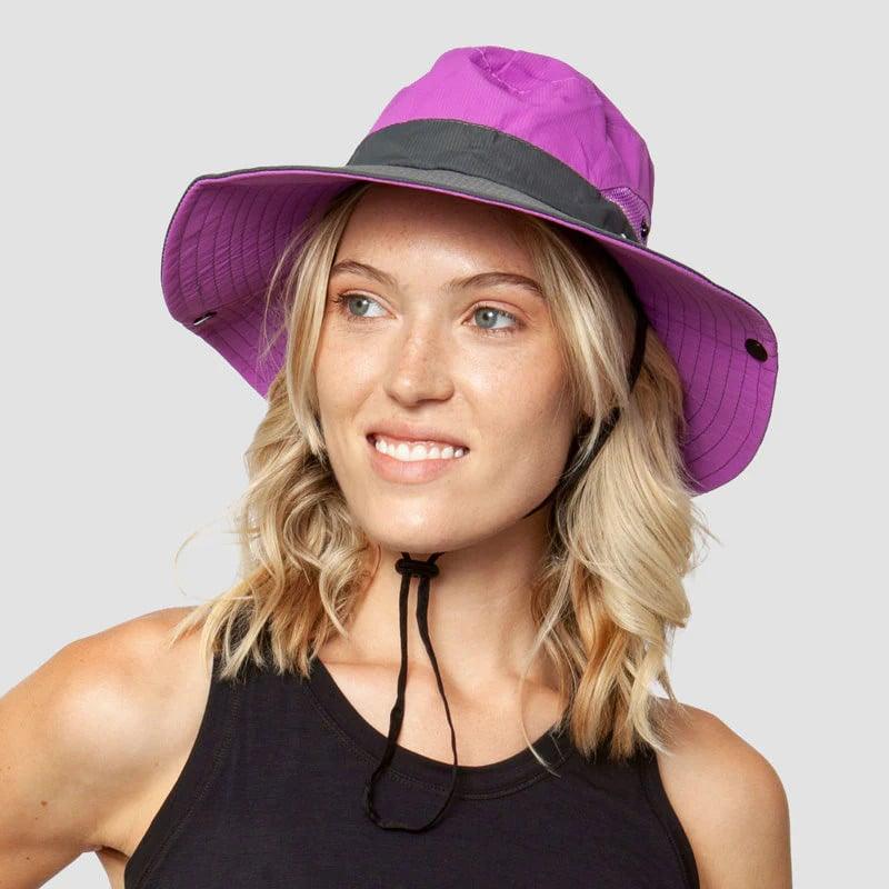 UV summer hat with visor – foldable bucket hat