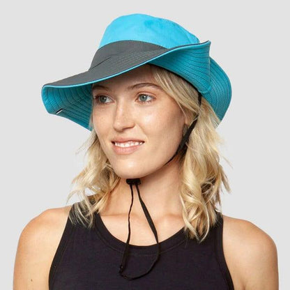 UV summer hat with visor – foldable bucket hat