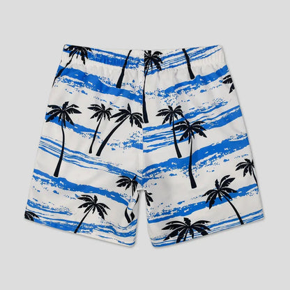 Light summer shorts with palm print for men – Nico