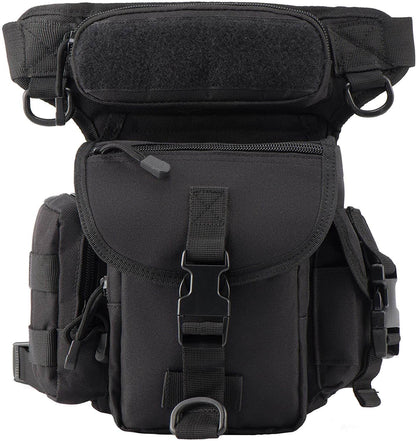 Durable Tactical Thigh Bag for Men – Waterproof Multi-Pocket Design