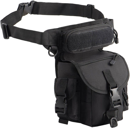 Durable Tactical Thigh Bag for Men – Waterproof Multi-Pocket Design