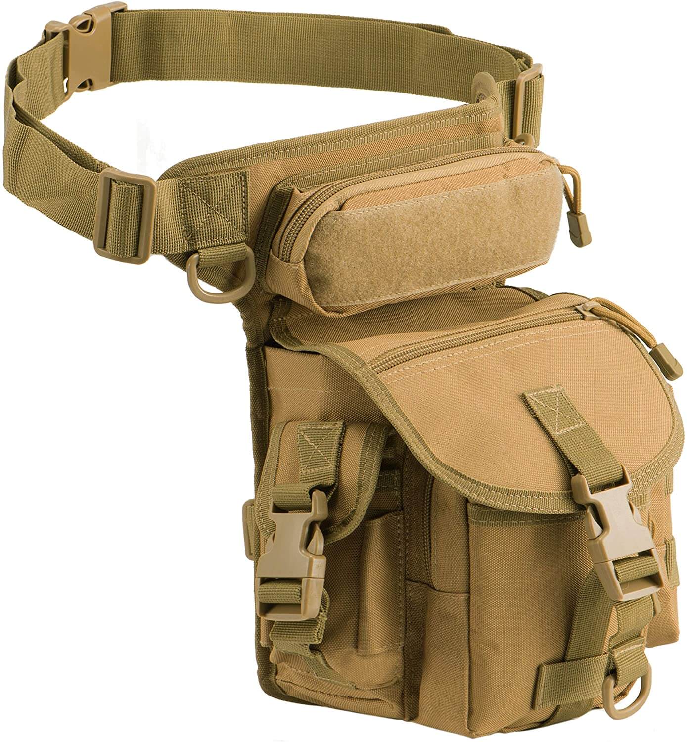 Durable Tactical Thigh Bag for Men – Waterproof Multi-Pocket Design
