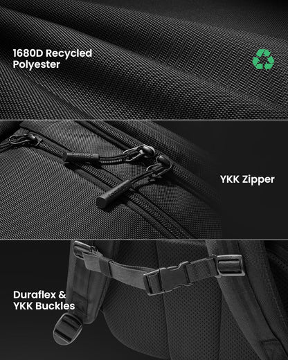 38L TSA-friendly hand-luggage travel backpack with laptop compartment