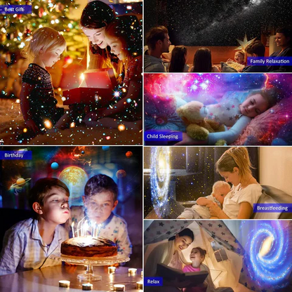 13-in-1 Galaxy Night Light & Projector – Orion