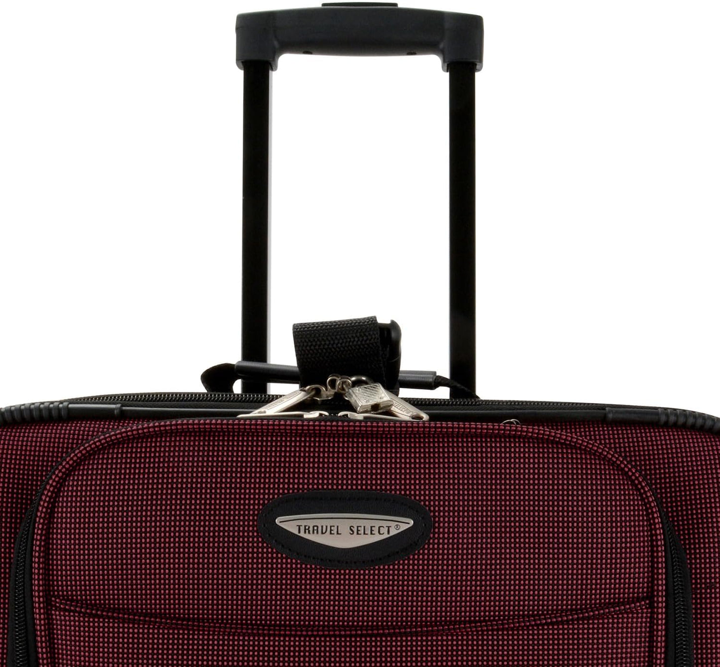 8-piece soft-shell luggage set with packing cubes and TSA lock – TravelMax