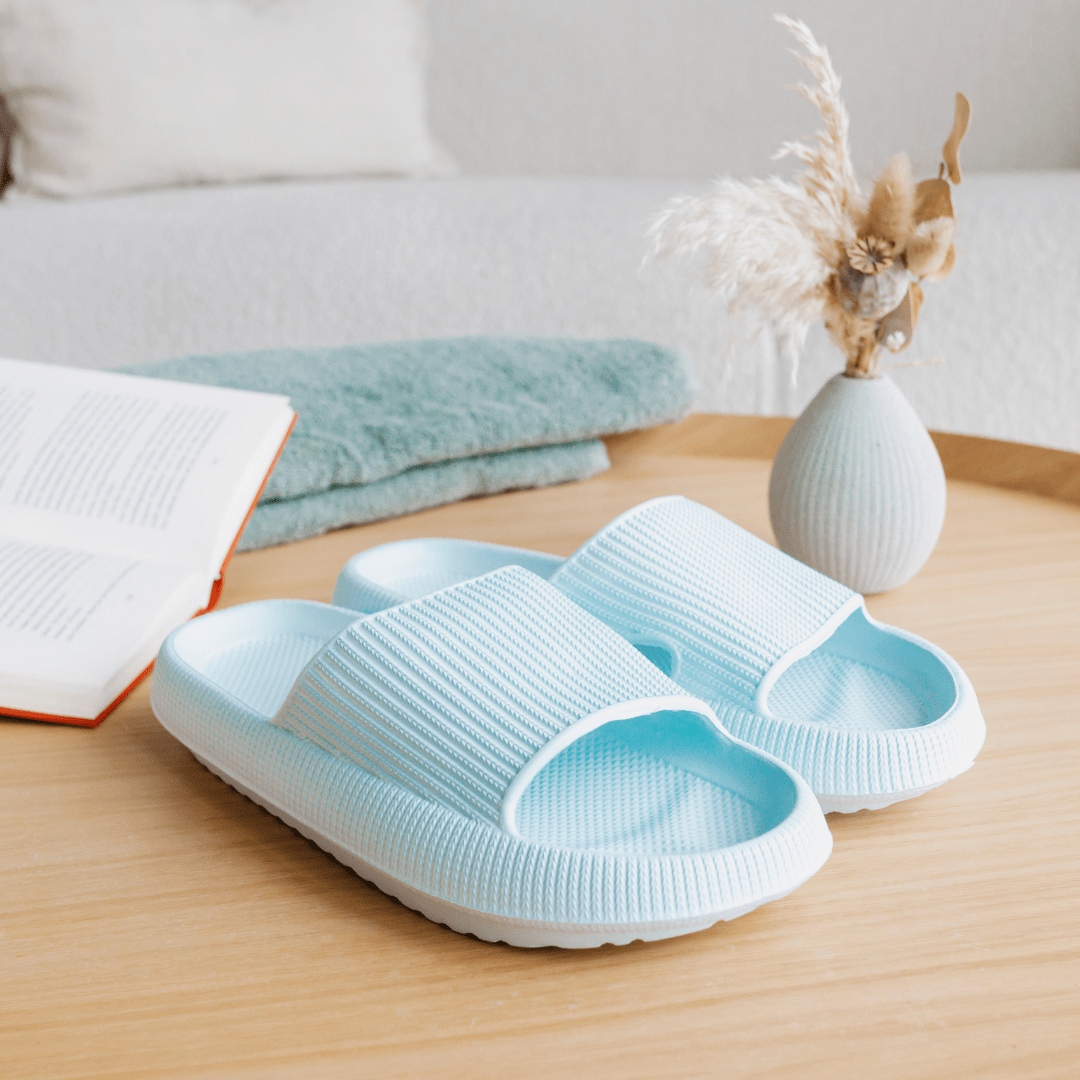 Comfortable Cushioned Slippers - Nora