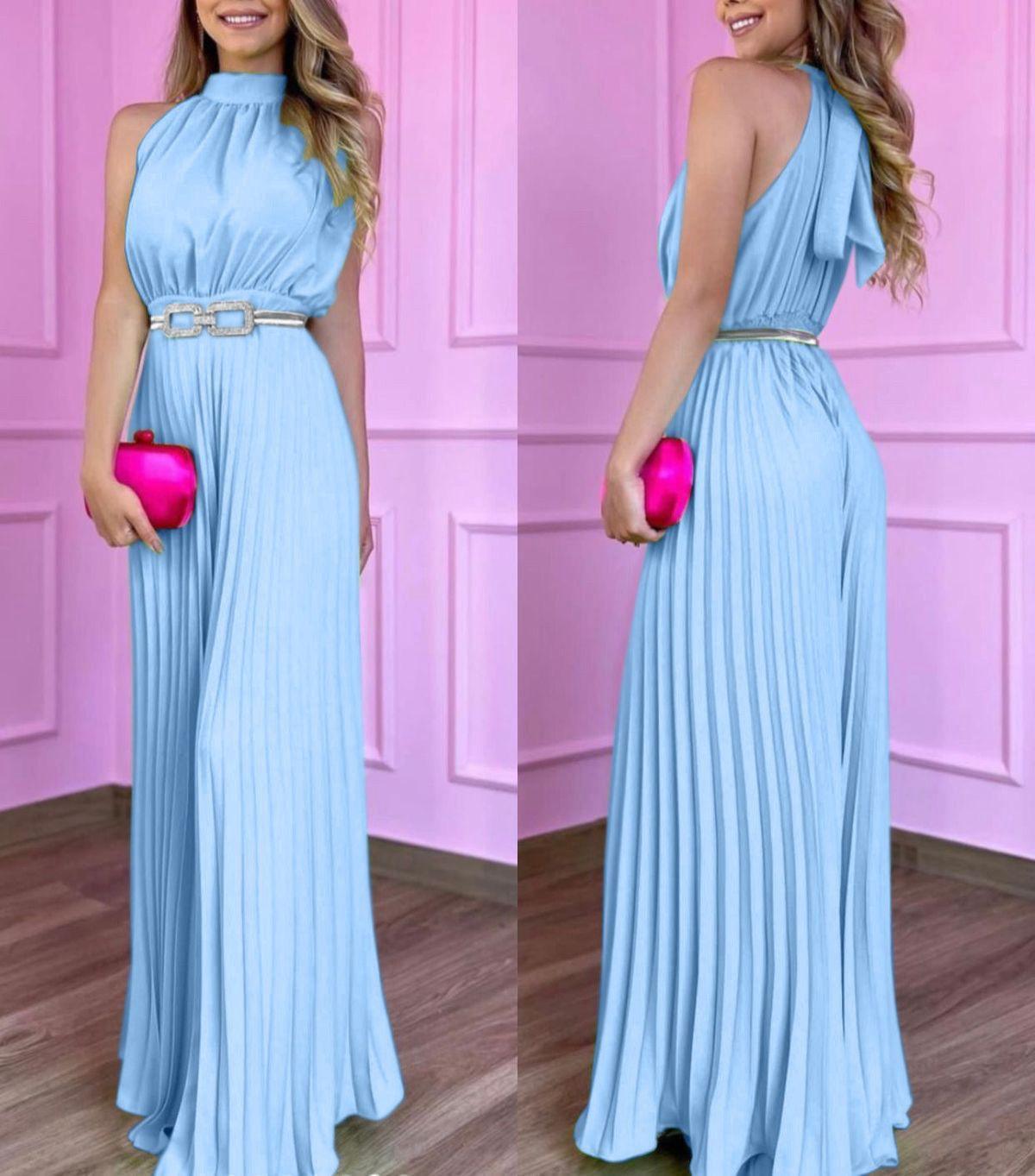 Plissé Jumpsuit – Gaia | Gorgeous airy summer look