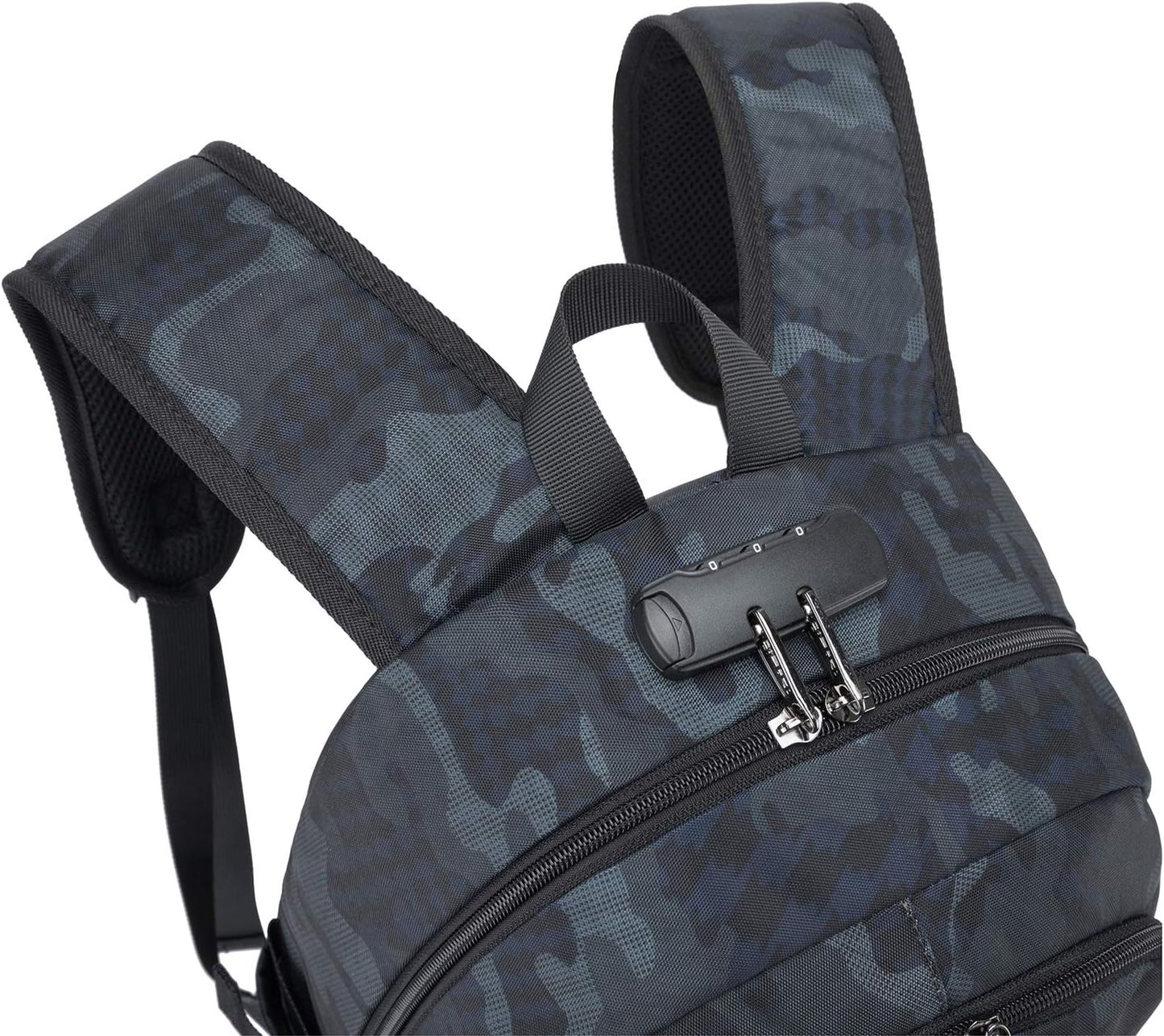 Extra-large anti-theft laptop and travel backpack with USB port – 30–50 L