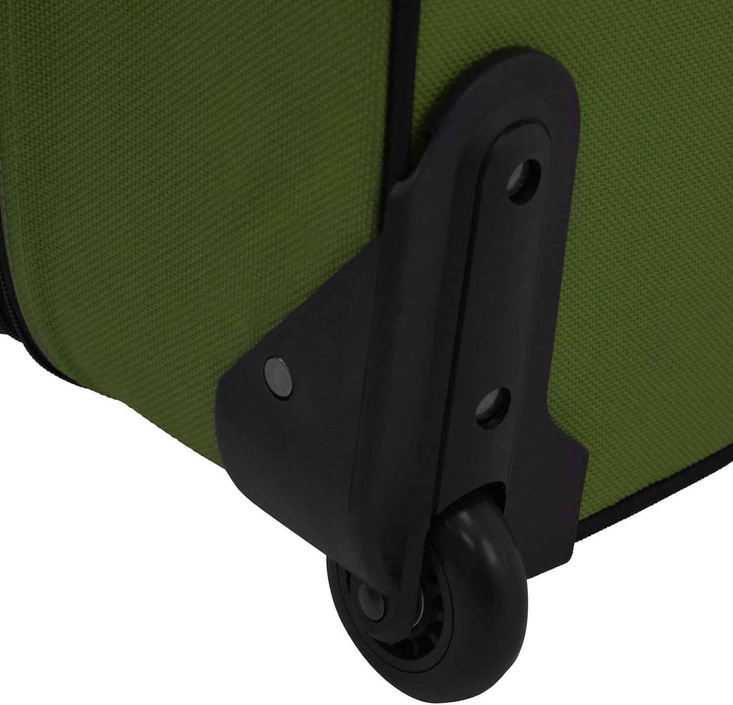 2-piece soft hand-luggage set with expandable design and skate wheels