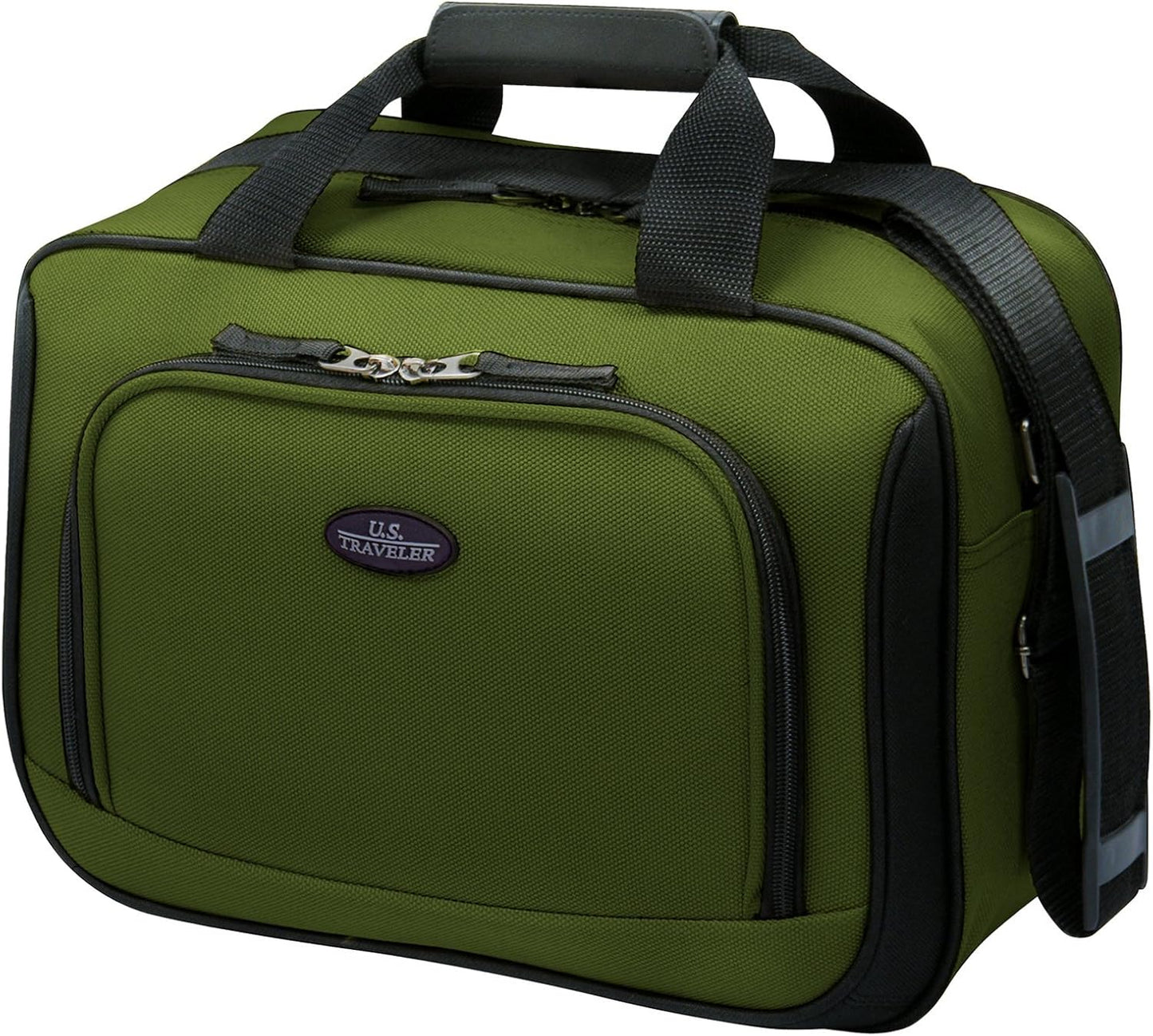 2-piece soft hand-luggage set with expandable design and skate wheels