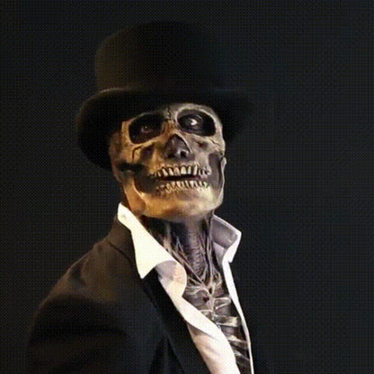 Ultra-Realistic Halloween Skeleton Costume with Mask 2