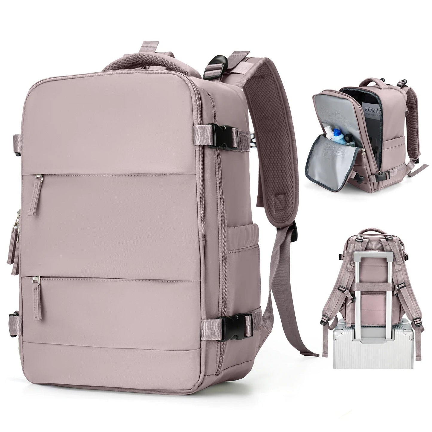 Compact unisex travel rucksack