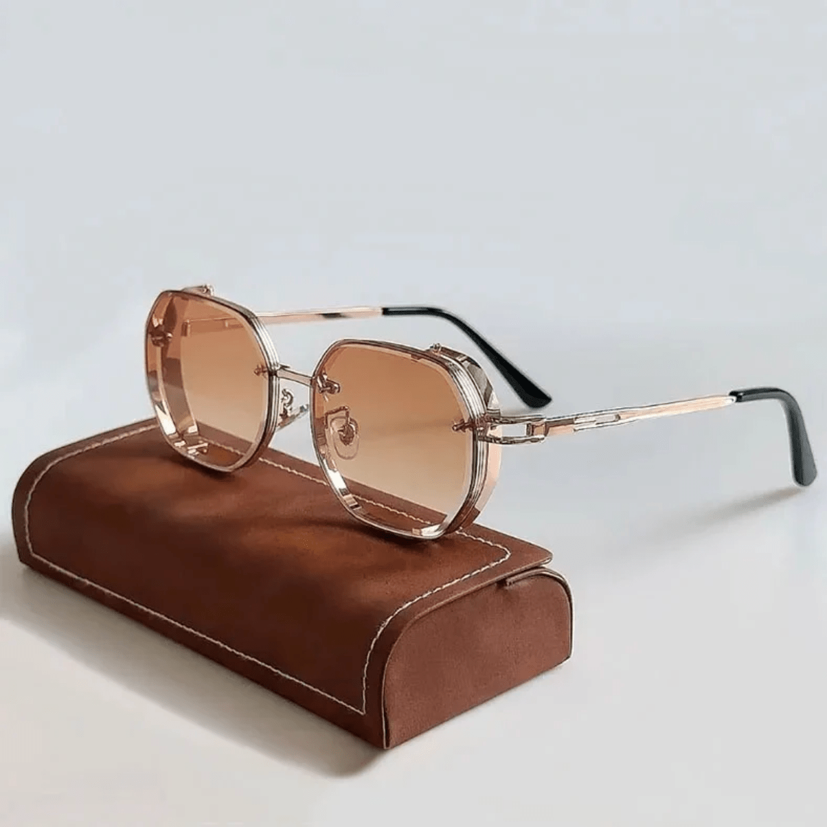 Premium men's sunglasses with an elegant frame – UrbanValence