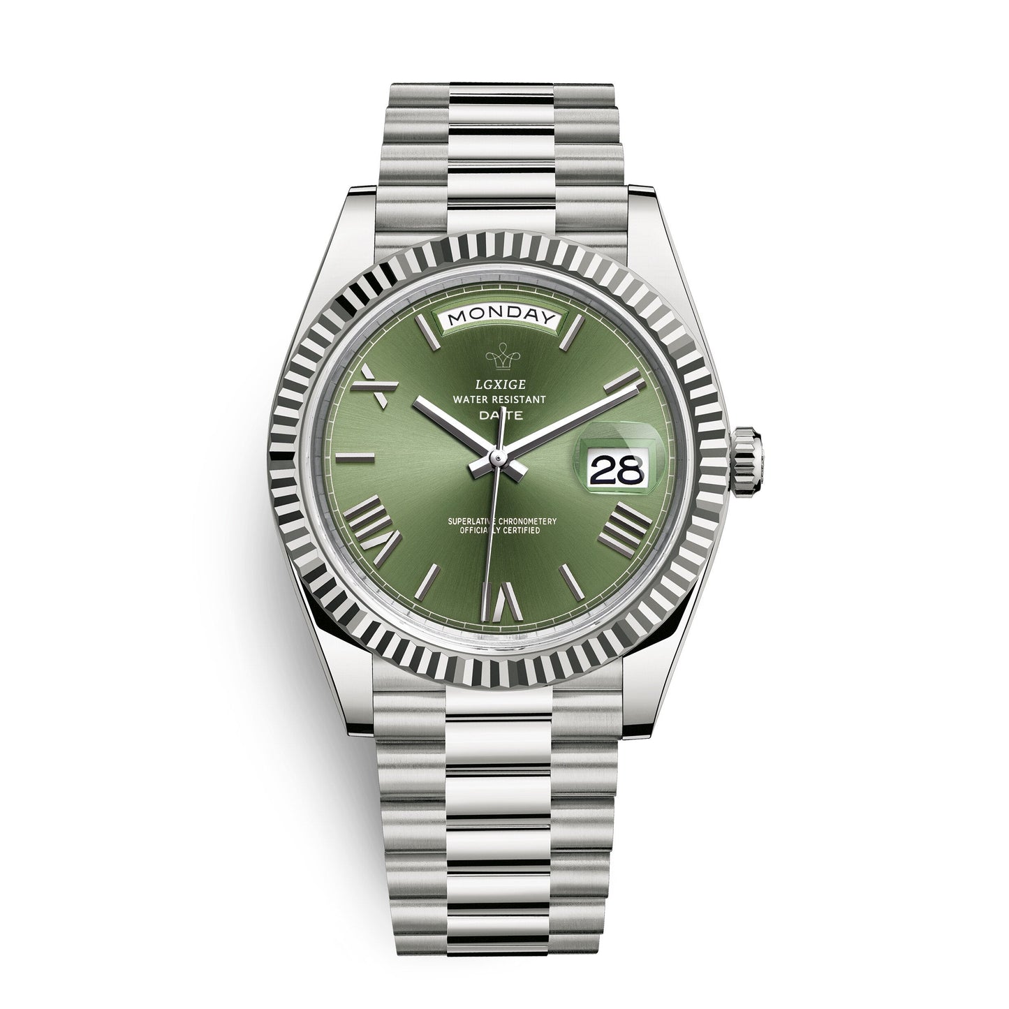 Premium Automatic Watch with Day and Date Function - Solan