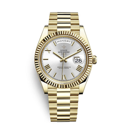 Premium Automatic Watch with Day and Date Function - Solan