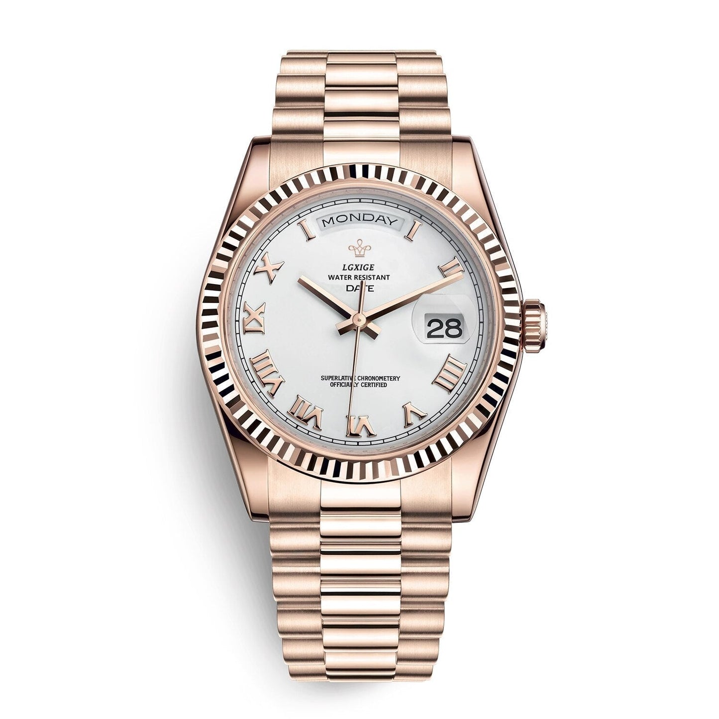Premium Automatic Watch with Day and Date Function - Solan