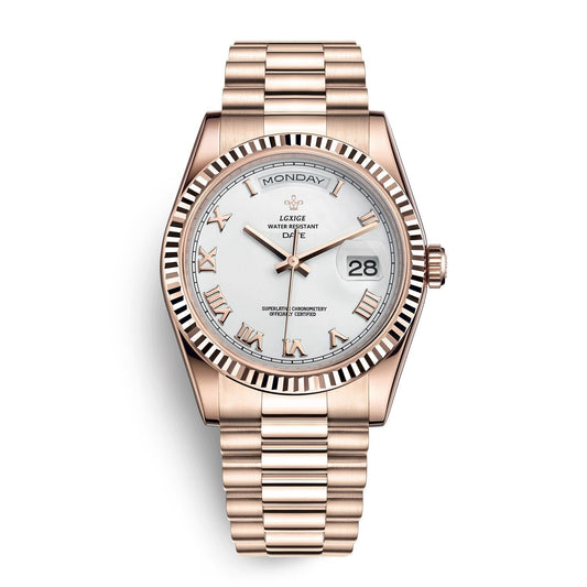 Premium Automatic Watch with Day and Date Function - Solan