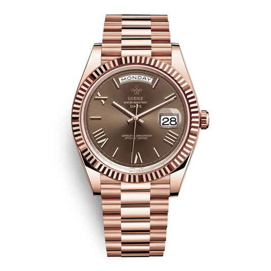 Premium Automatic Watch with Day and Date Function - Solan