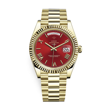 Premium Automatic Watch with Day and Date Function - Solan