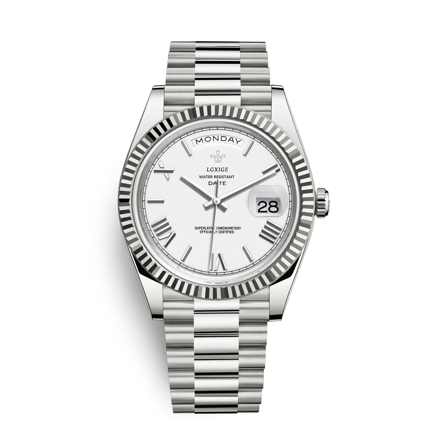 Premium Automatic Watch with Day and Date Function - Solan