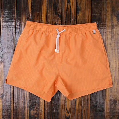 Striped men's shorts with elastic waistband – Matteo