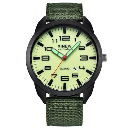 Quartz Clock with Illuminated Dial & Calendar – Lumo